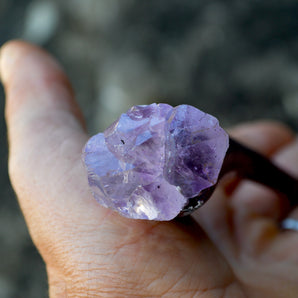 Amethyst Hair-Pin