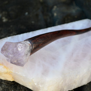 Amethyst Hair-Wand