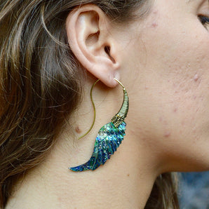 Angelique Paua Shell Earrings
