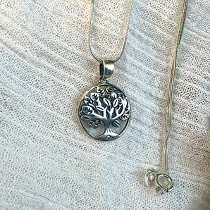 Silver Tree Of Life Pendant