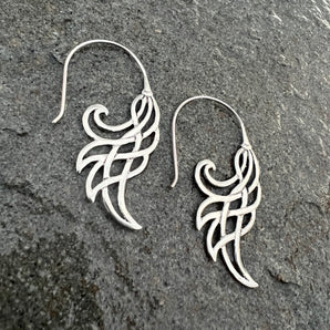 Silver Fire Earrings